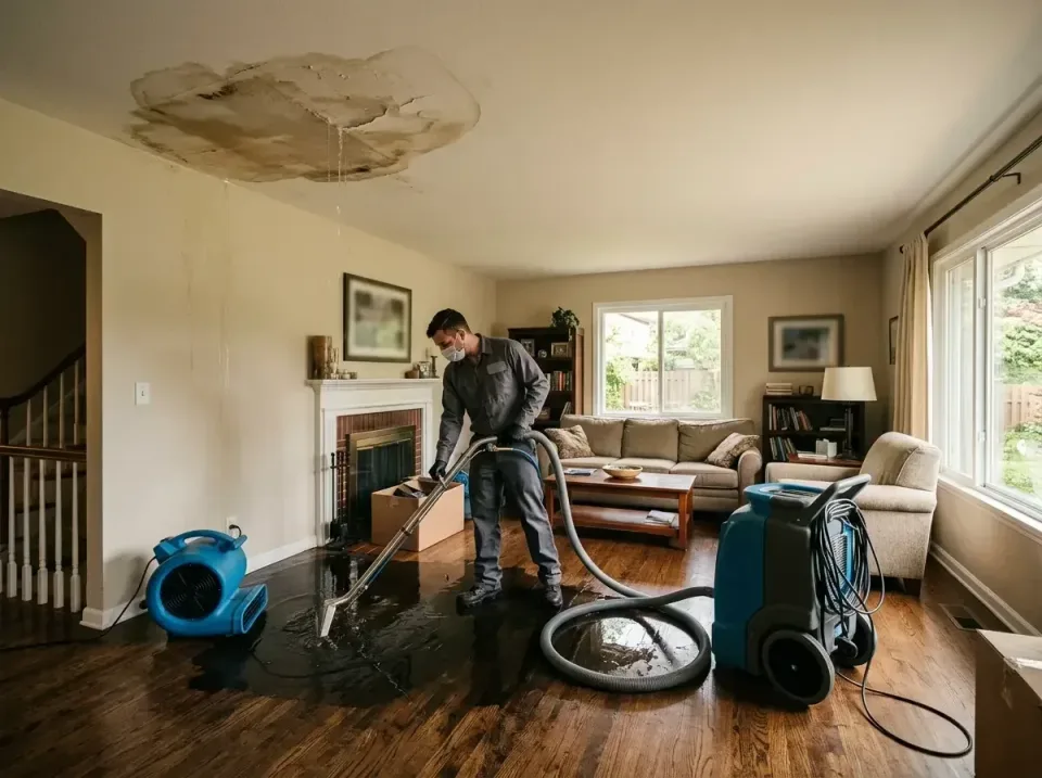 attic-pipe-burst-ceiling-drip-008 — frequently asked questions, Water Damage Restoration & Carpet Care in Point Pleasant, NJ